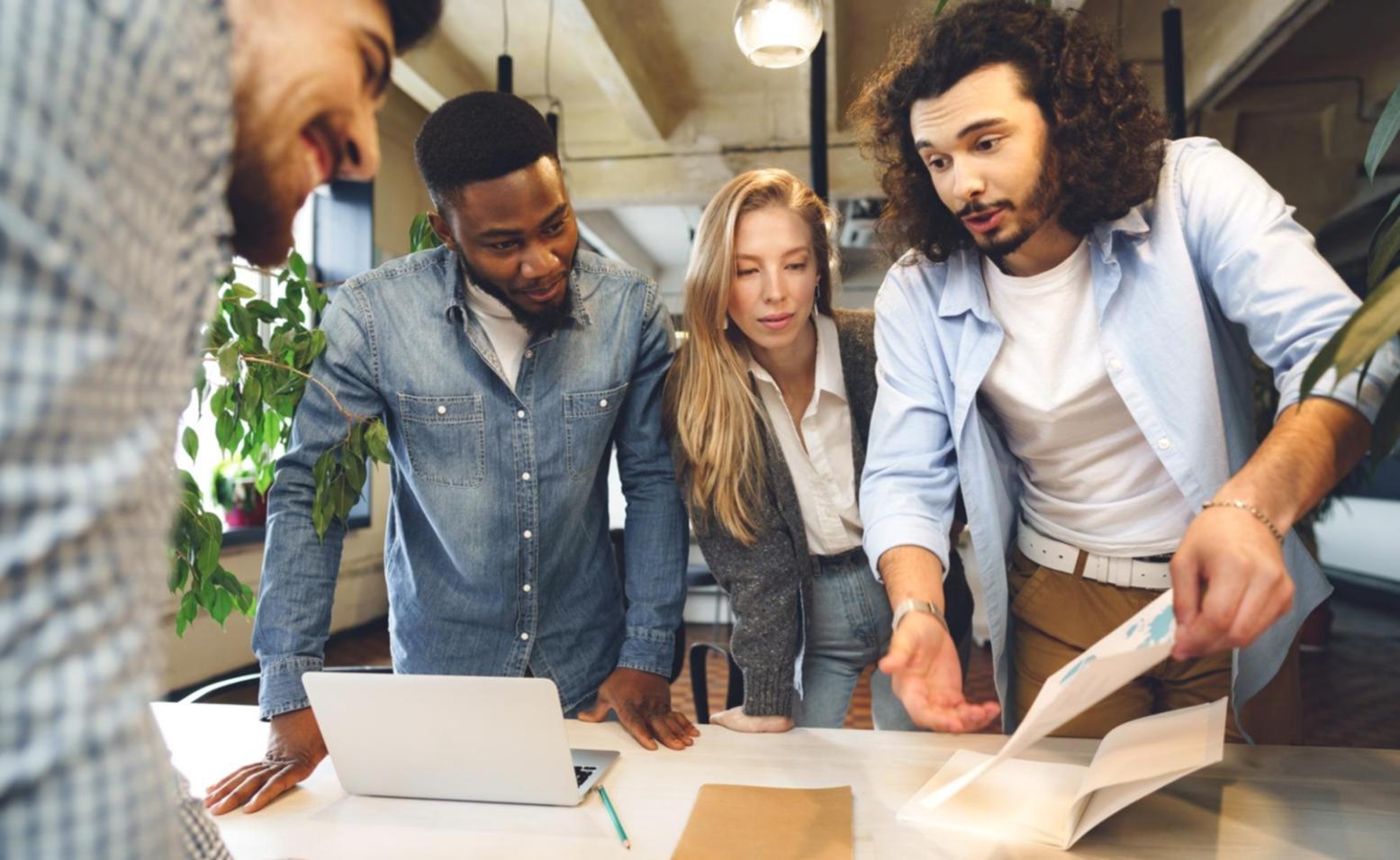Environnement de travail collaboratif pour la planification d'affaires